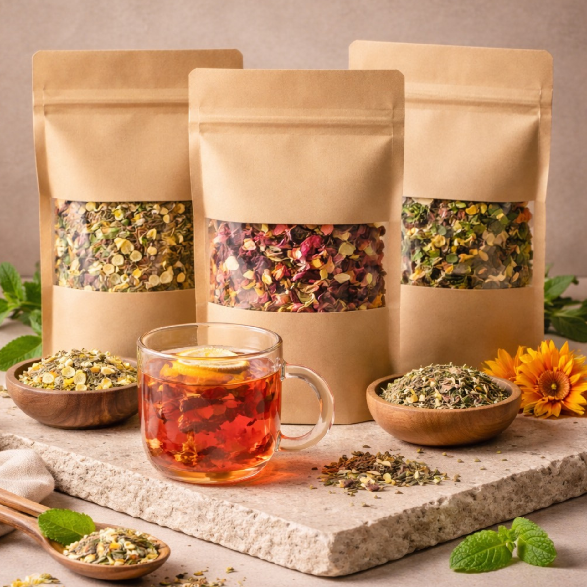 Infusiones botánicas de autor